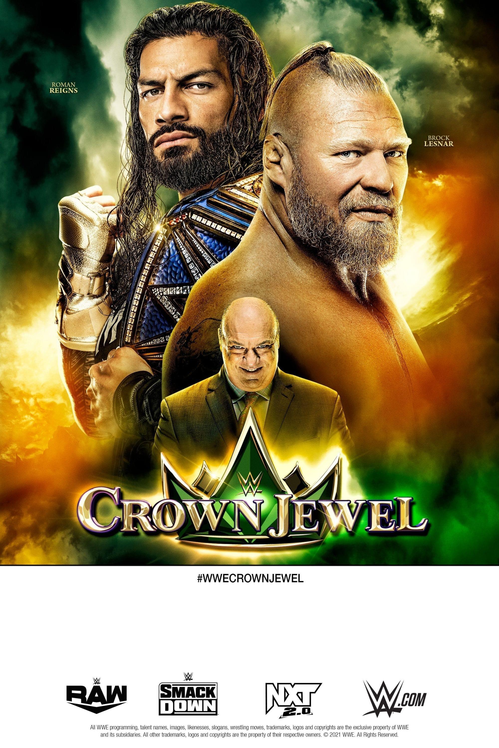 WWE Crown Jewel 2021 poster