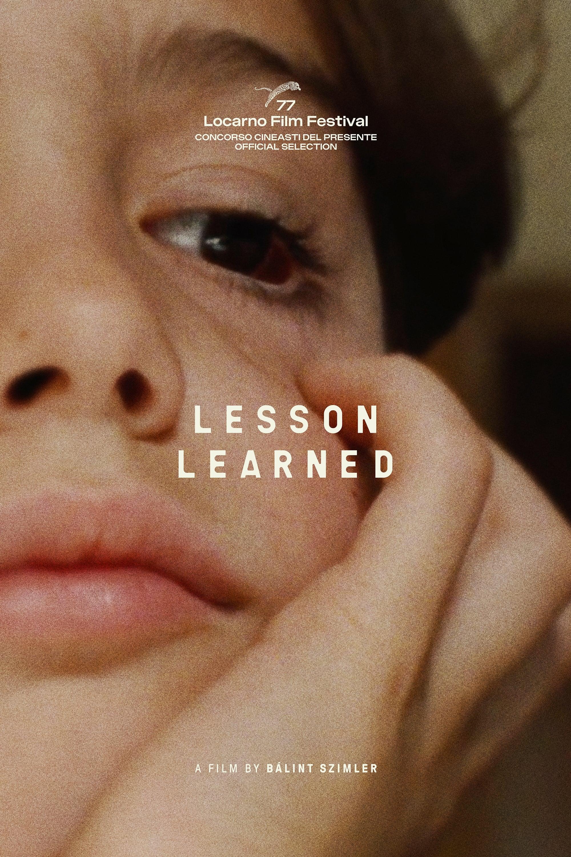 Lesson Learned poster