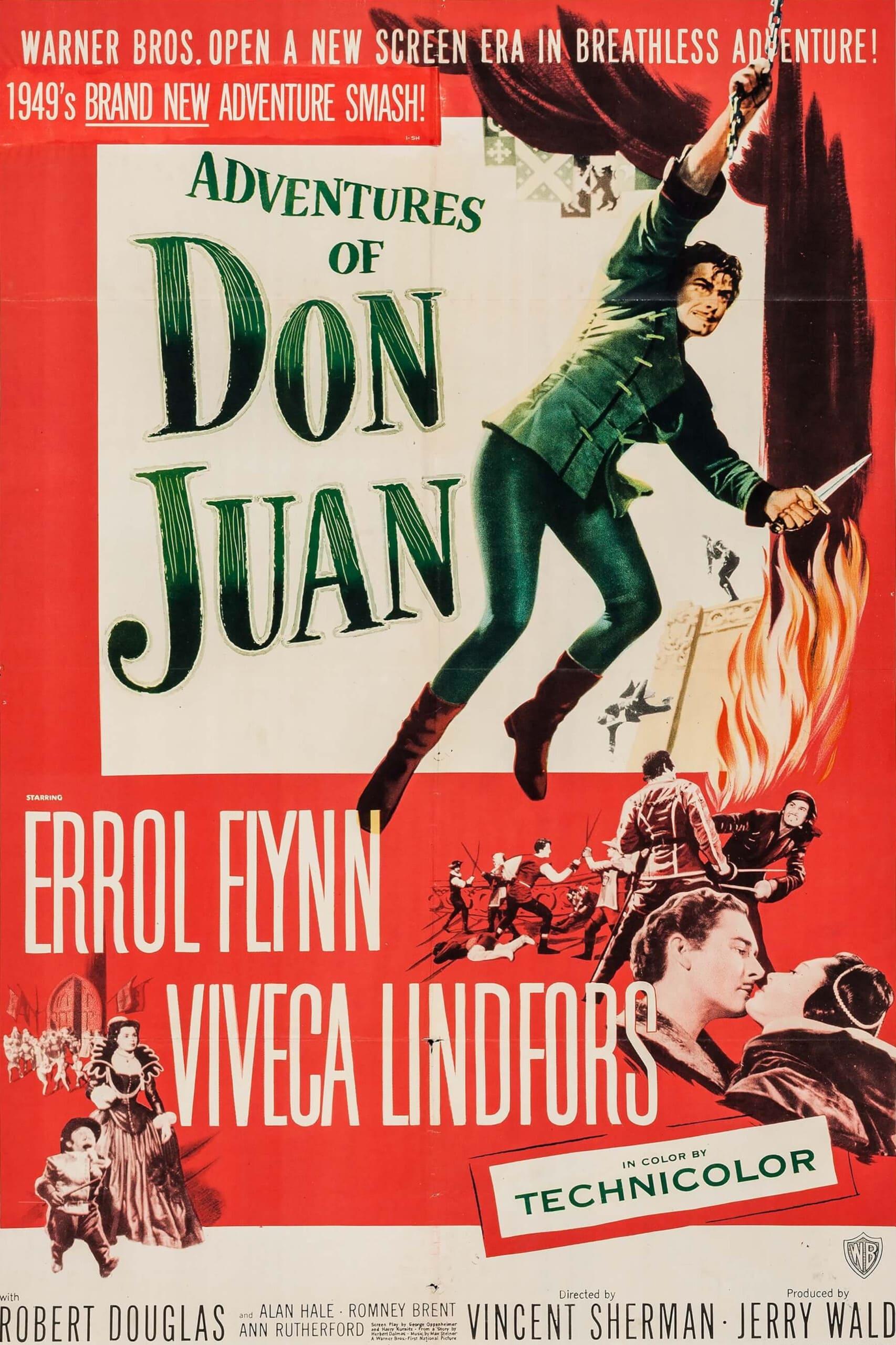 Adventures of Don Juan poster