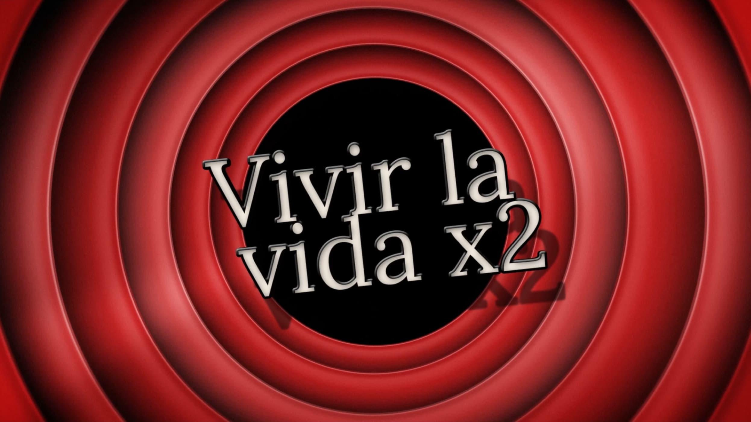 Vivir la vida x2 backdrop