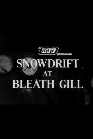 Snowdrift at Bleath Gill poster