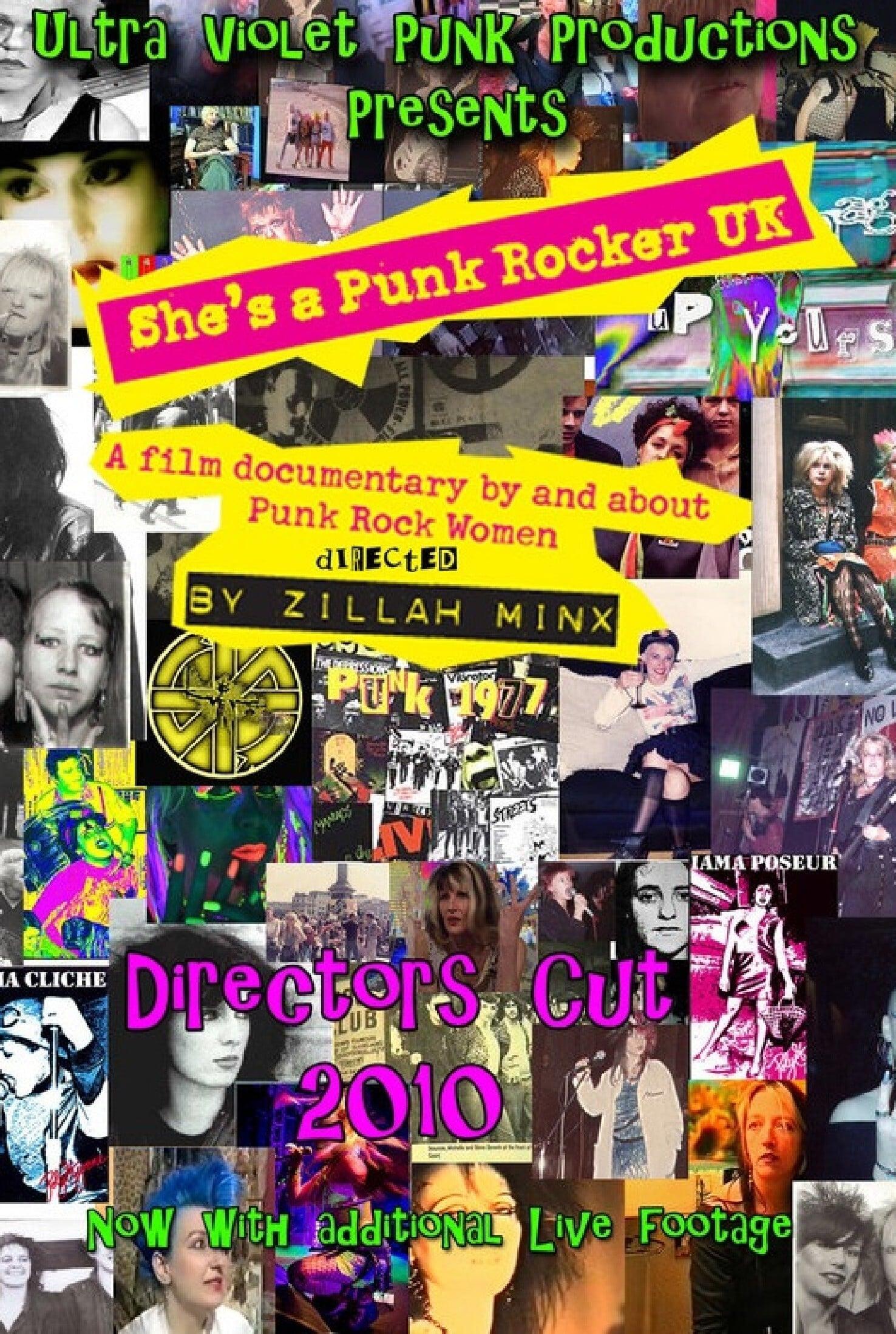 She's a Punk Rocker UK poster