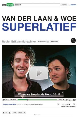 Van der Laan & Woe: Superlatief poster