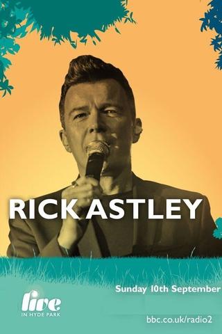 Rick Astley BBC Radio 2 Live In Hyde Park poster