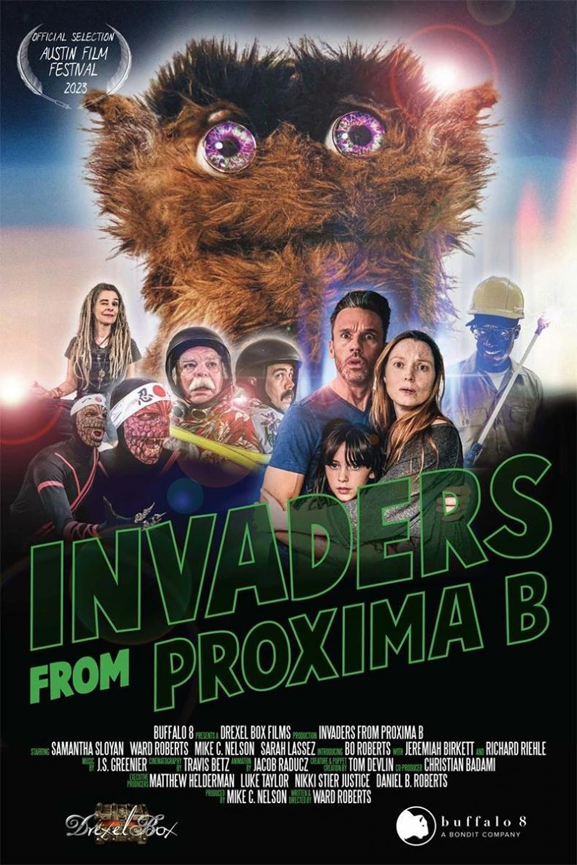 Invaders from Proxima B poster