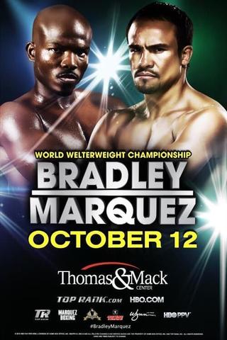 Timothy Bradley vs. Juan Manuel Marquez poster
