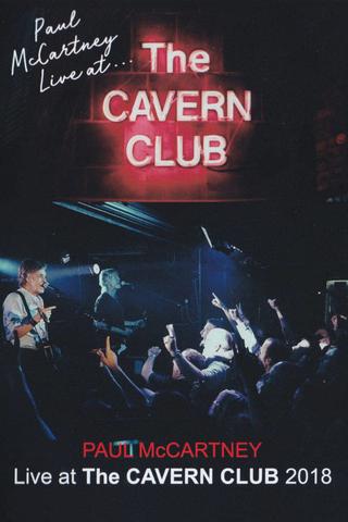 Paul McCartney at the Cavern Club poster