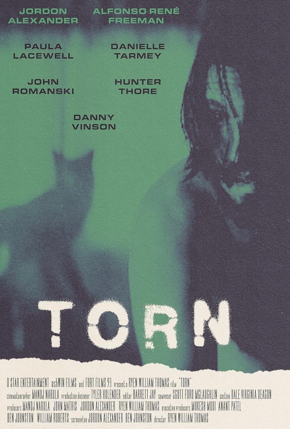 Torn poster