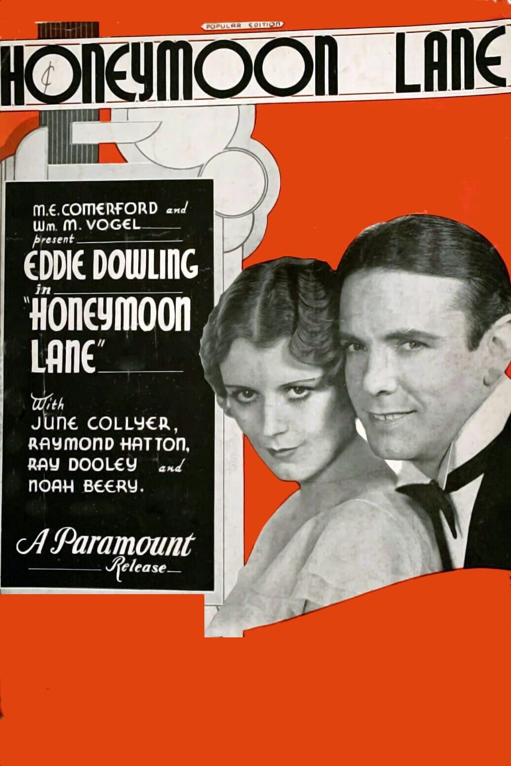 Honeymoon Lane poster