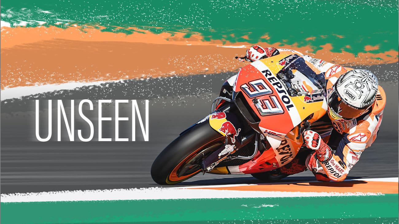 Marc Marquez 2017: Unseen backdrop