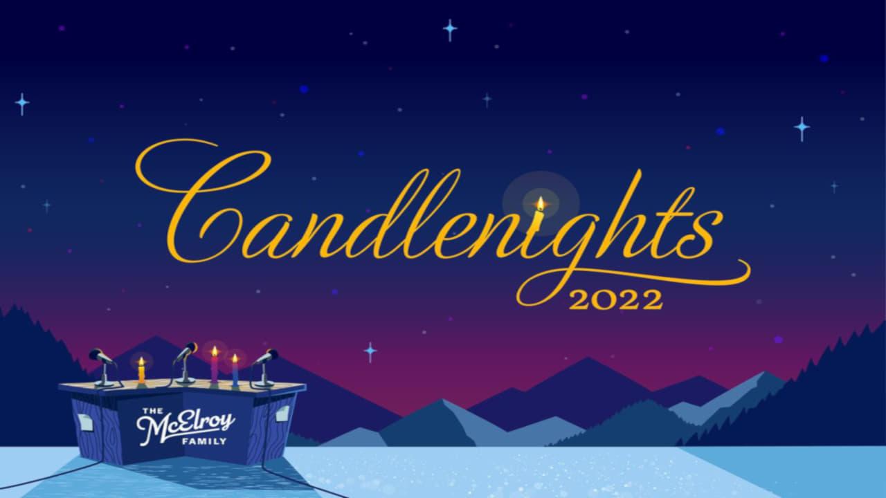 The Candlenights 2022 Special backdrop