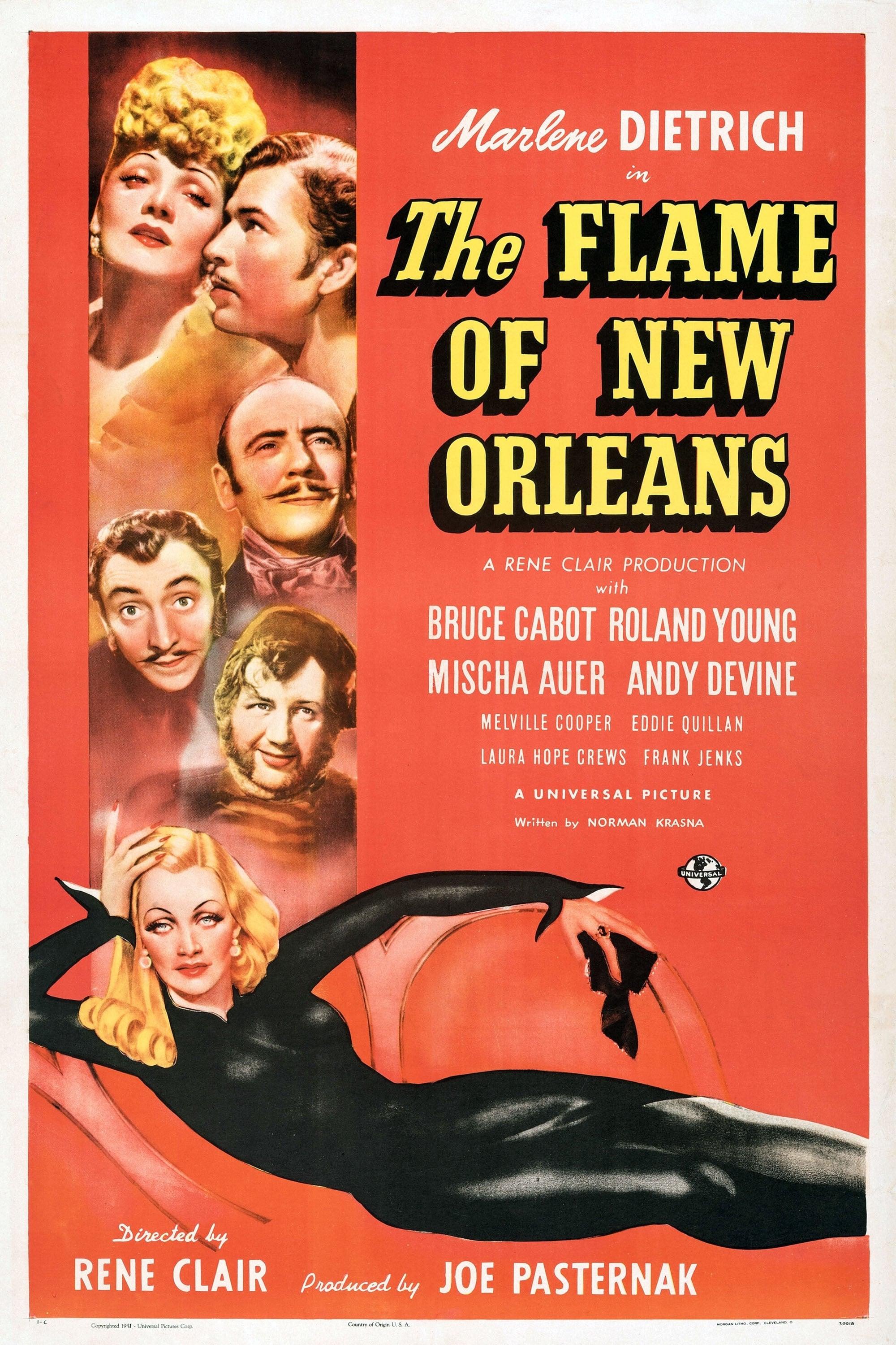 The Flame of New Orleans poster