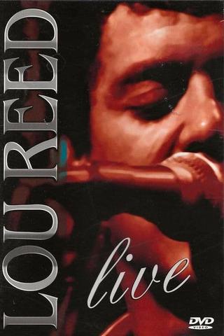 Lou Reed: Live poster