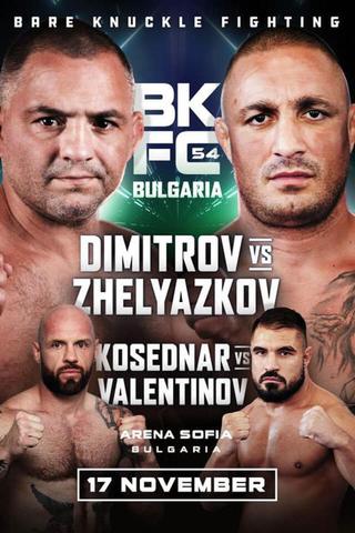 BKFC 54: Dimitrov vs. Zhelyazkov poster