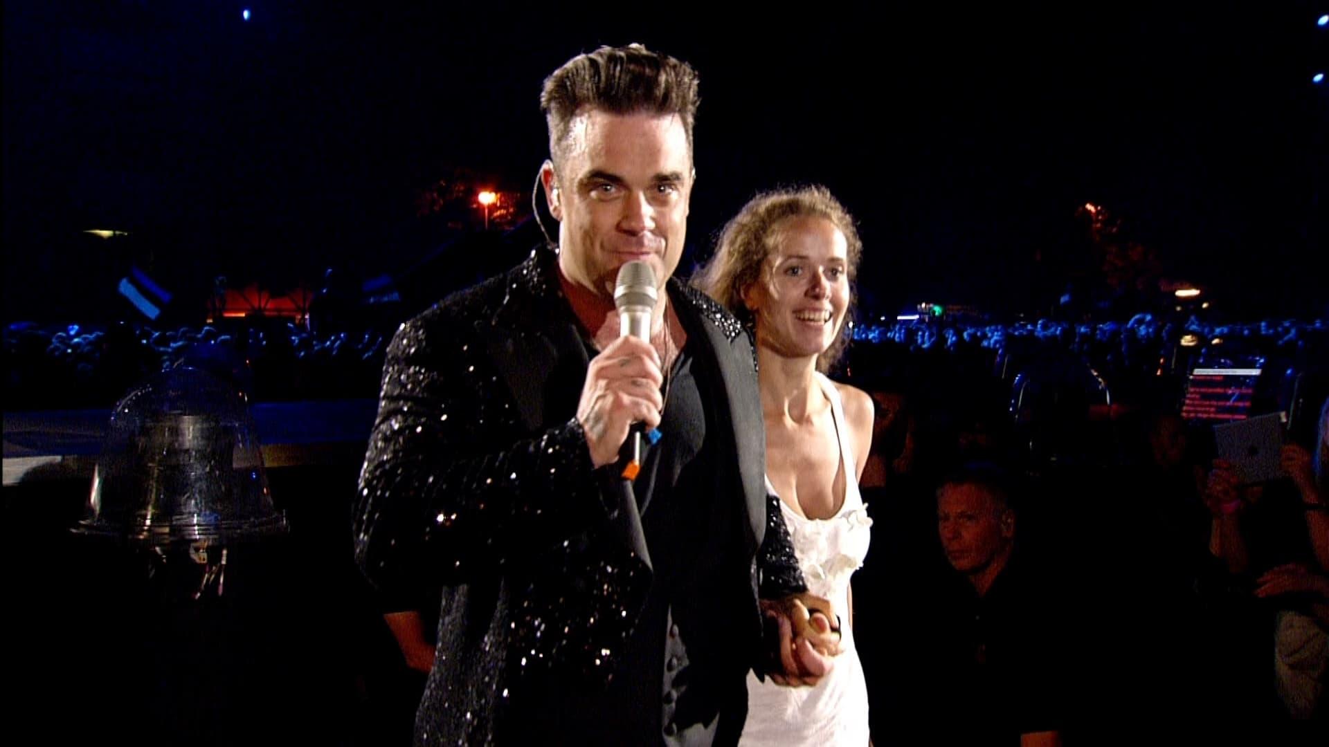 Robbie Williams - Live in Tallinn backdrop