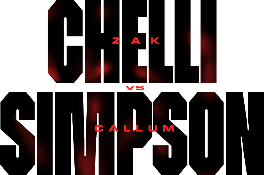 Zak Chelli vs. Callum Simpson logo