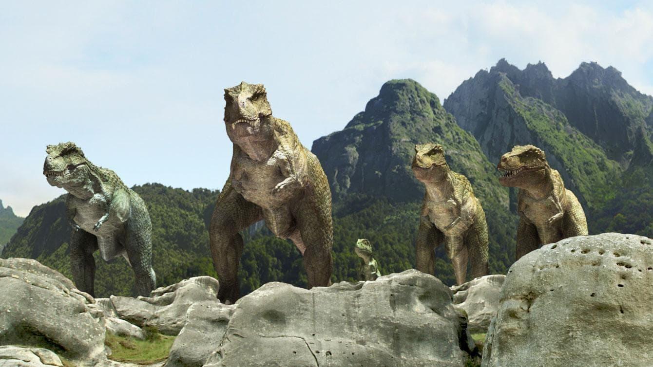 Speckles: The Tarbosaurus backdrop