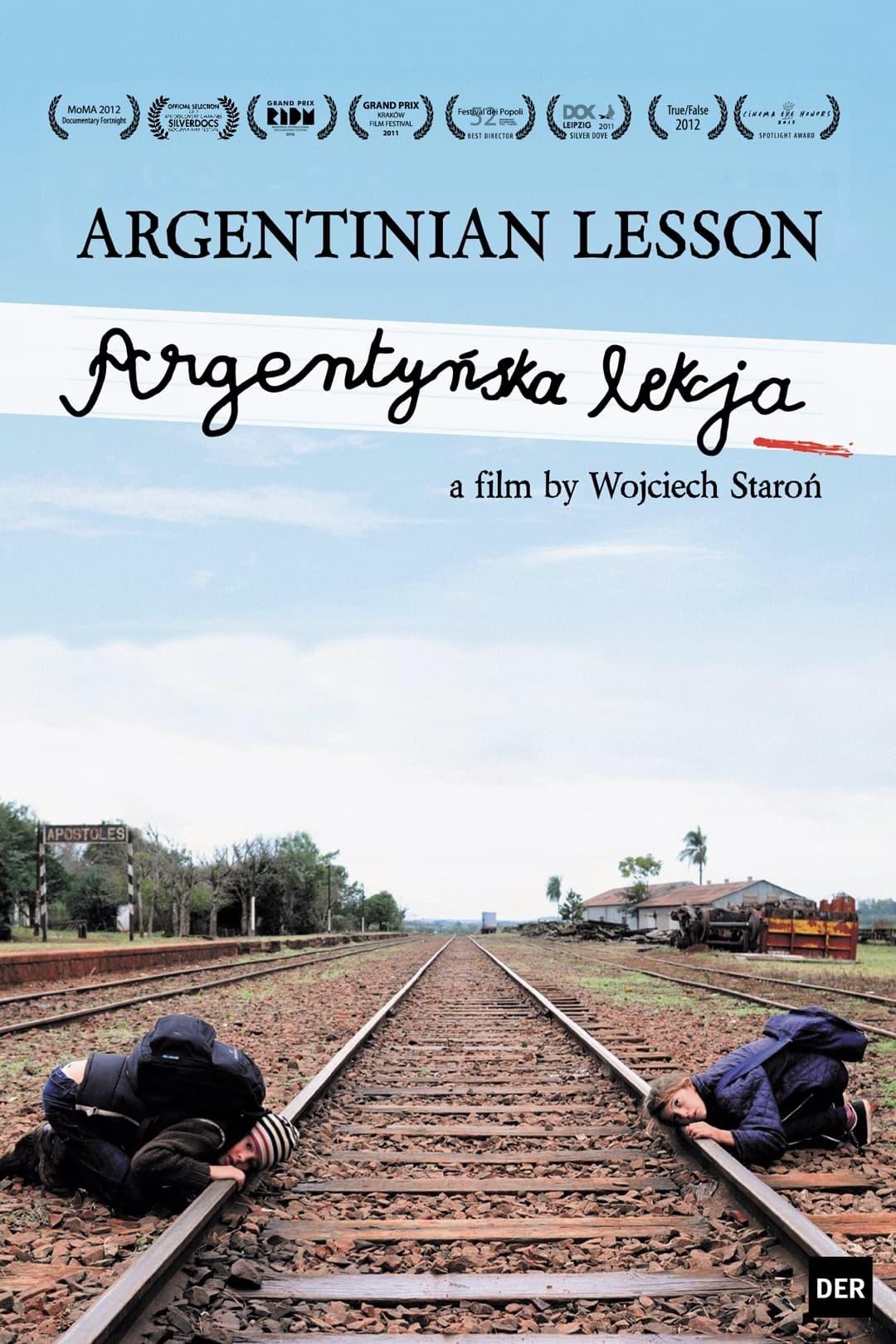 Argentinian Lesson poster