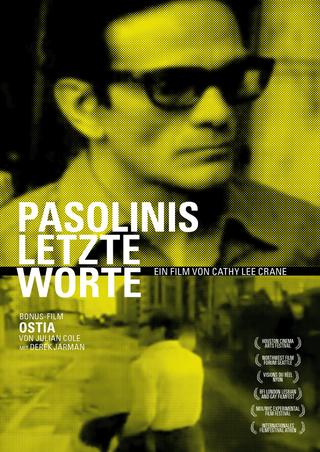 Pasolini's Last Words poster