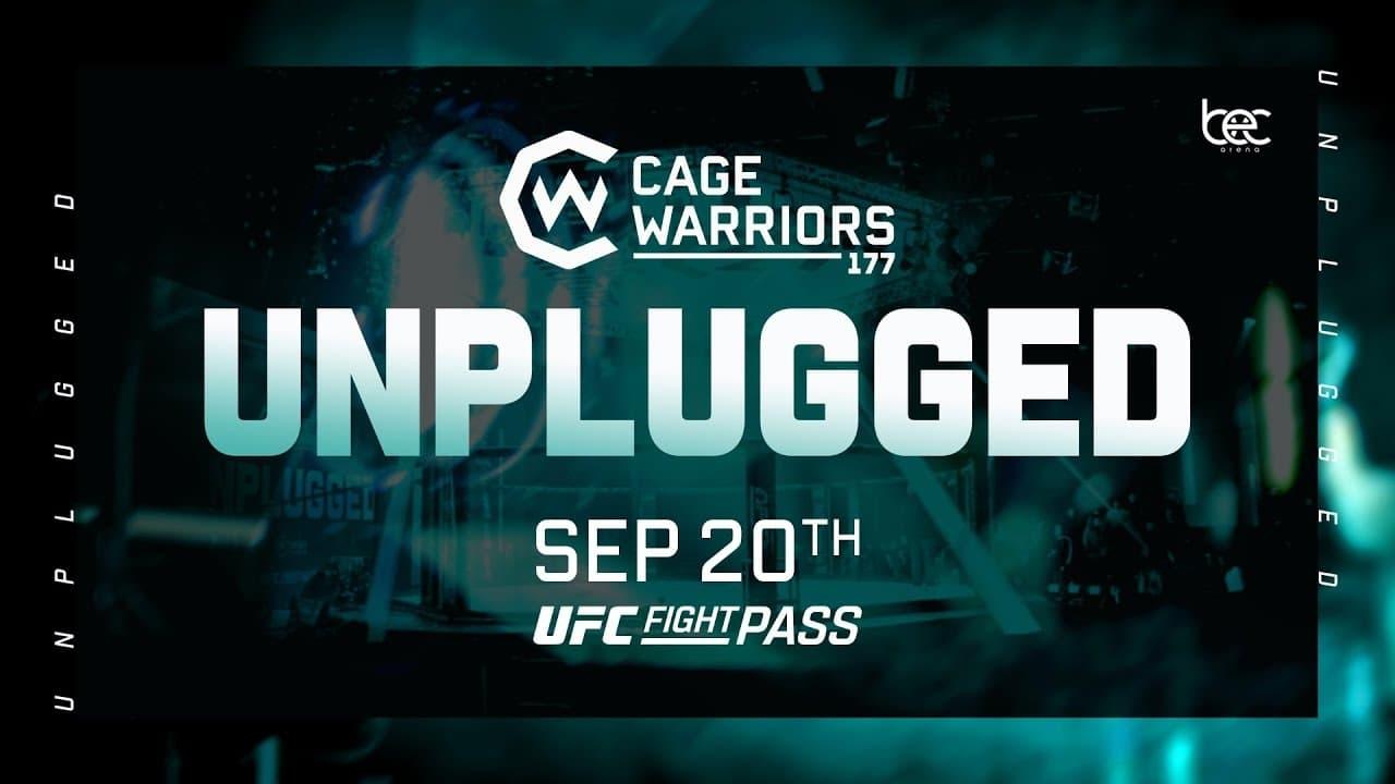 Cage Warriors 177: Unplugged backdrop