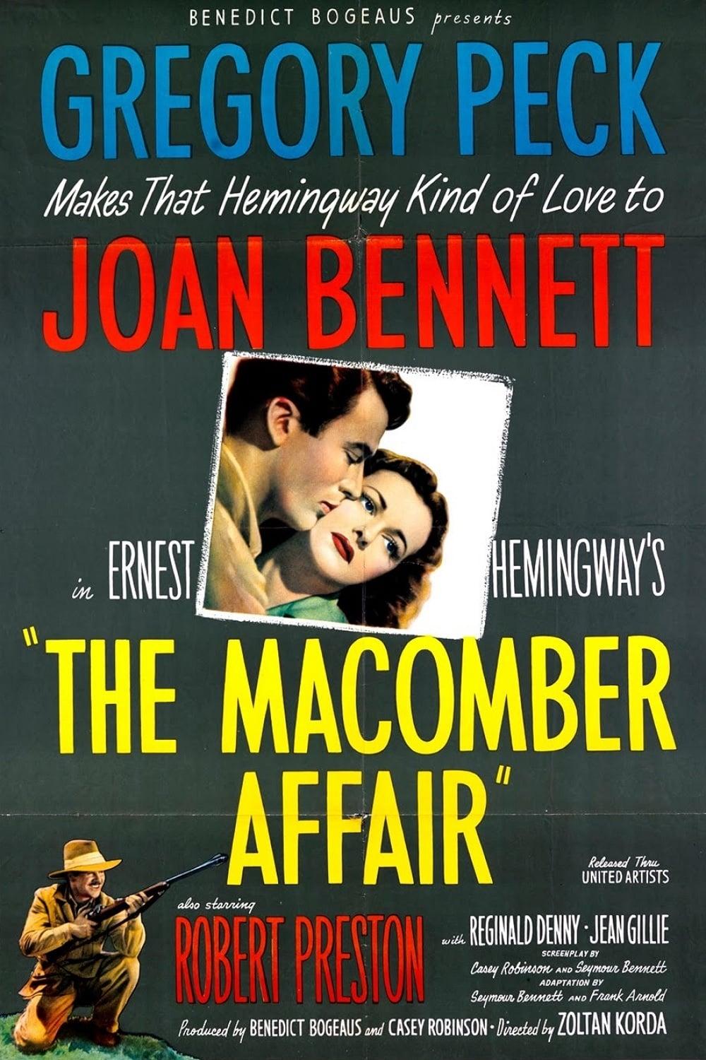 The Macomber Affair poster