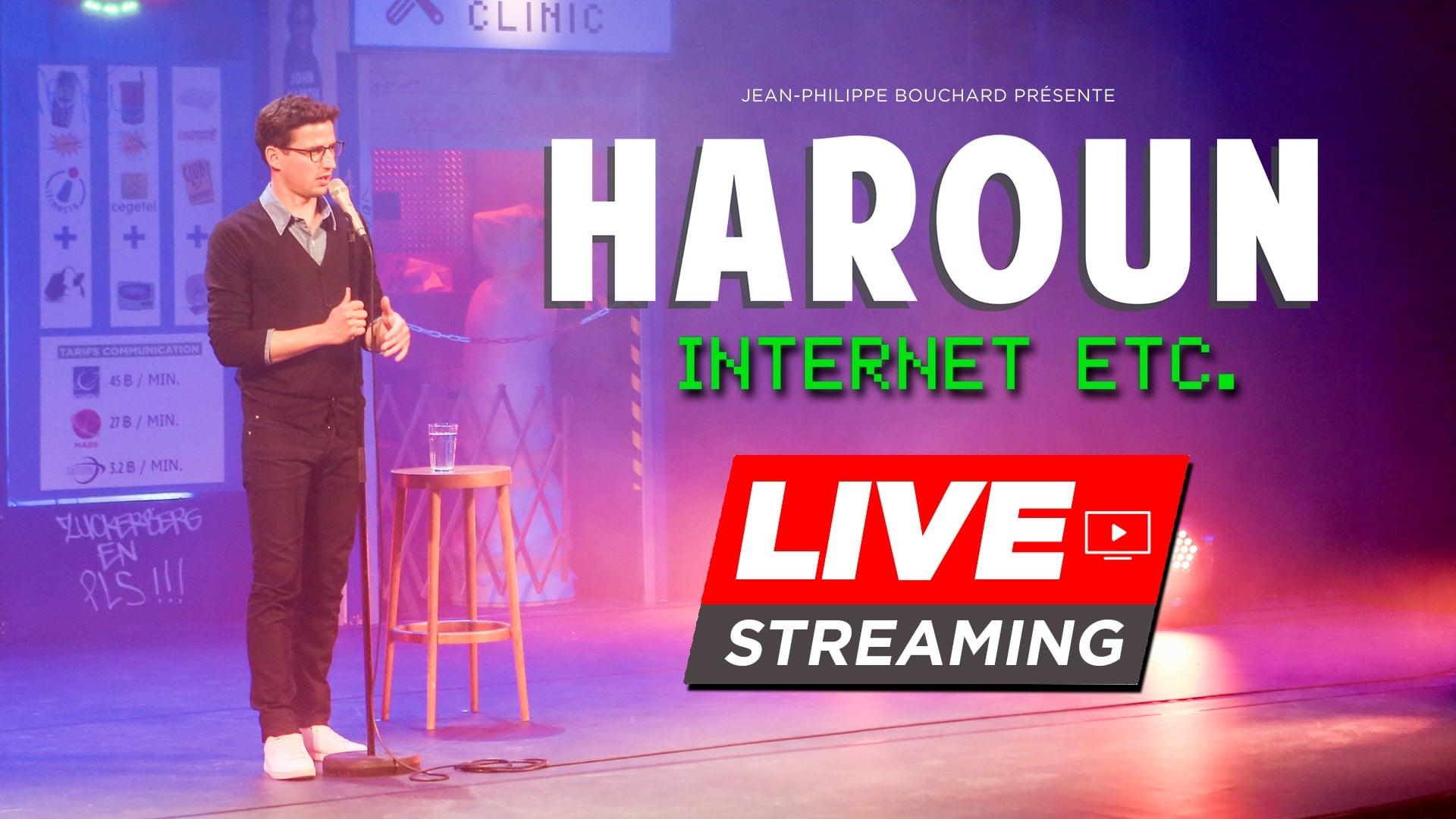 Haroun - Internet Etc. backdrop