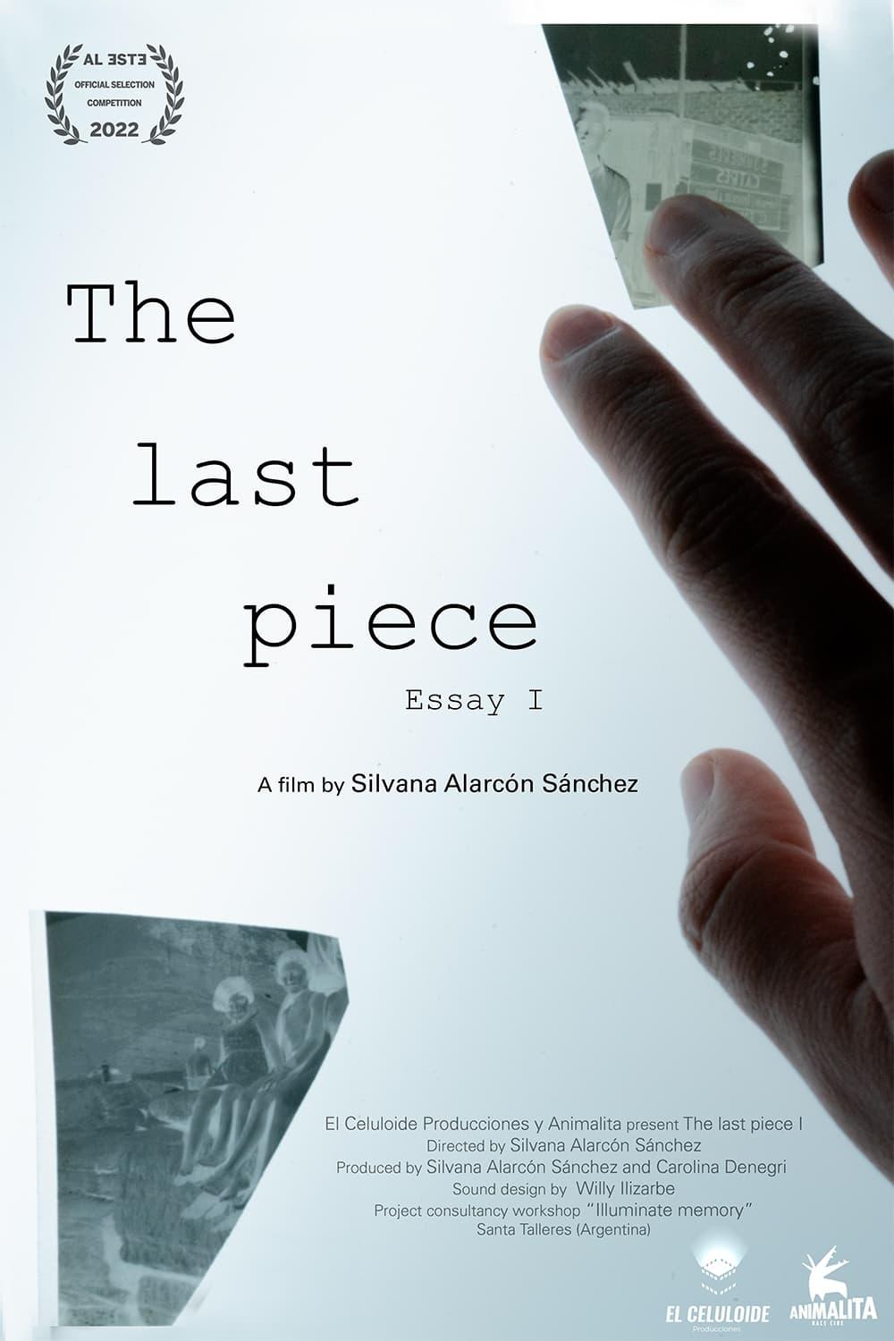 The Last Piece: Essay I poster