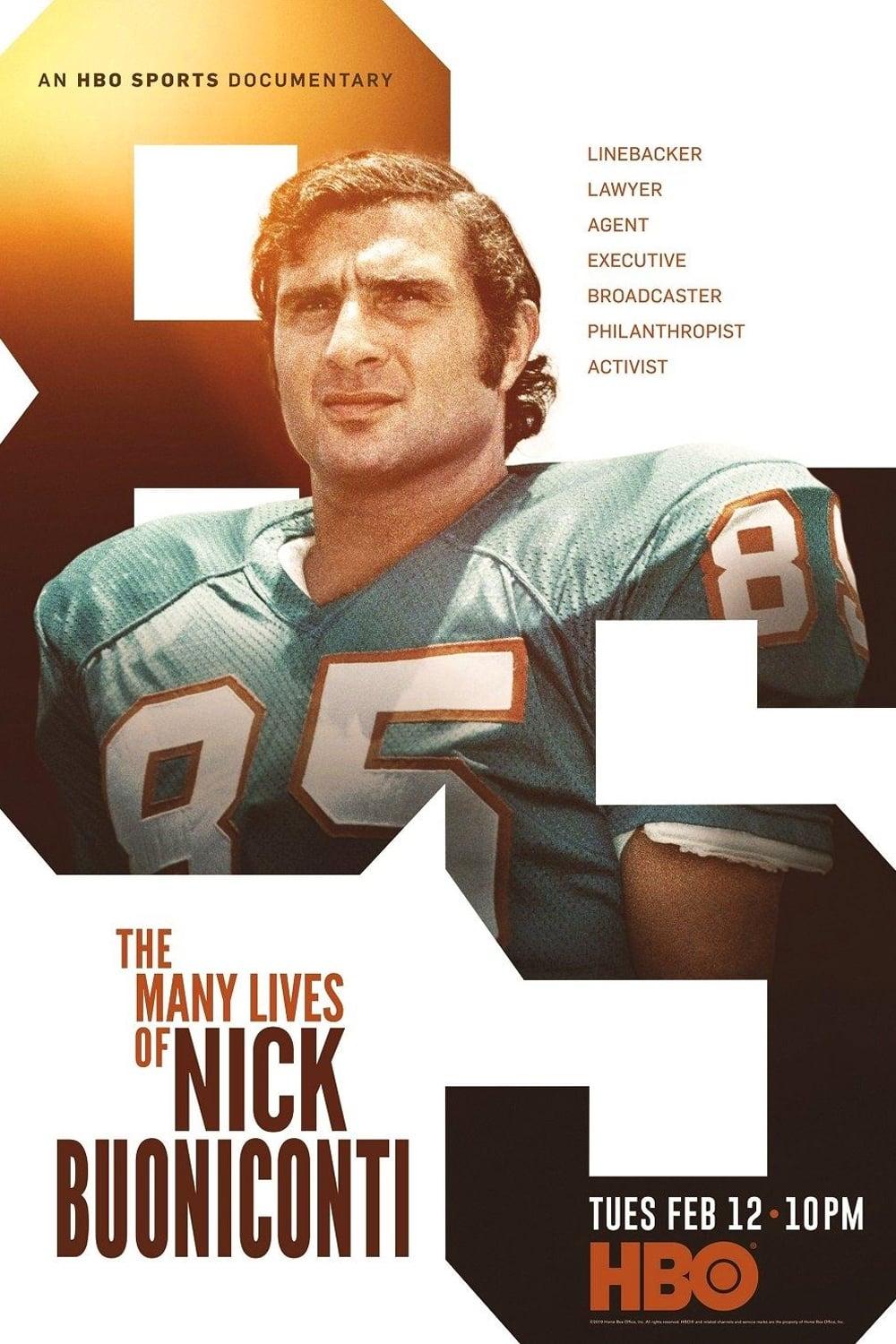 The Many Lives of Nick Buoniconti poster