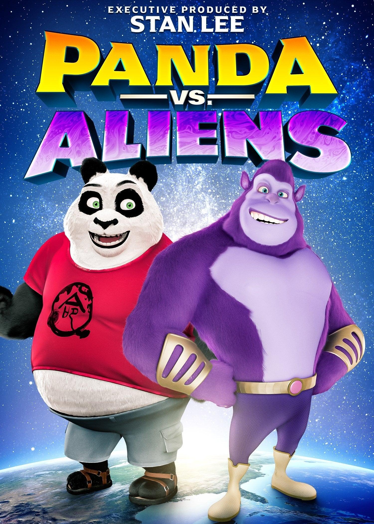 Panda vs. Aliens poster
