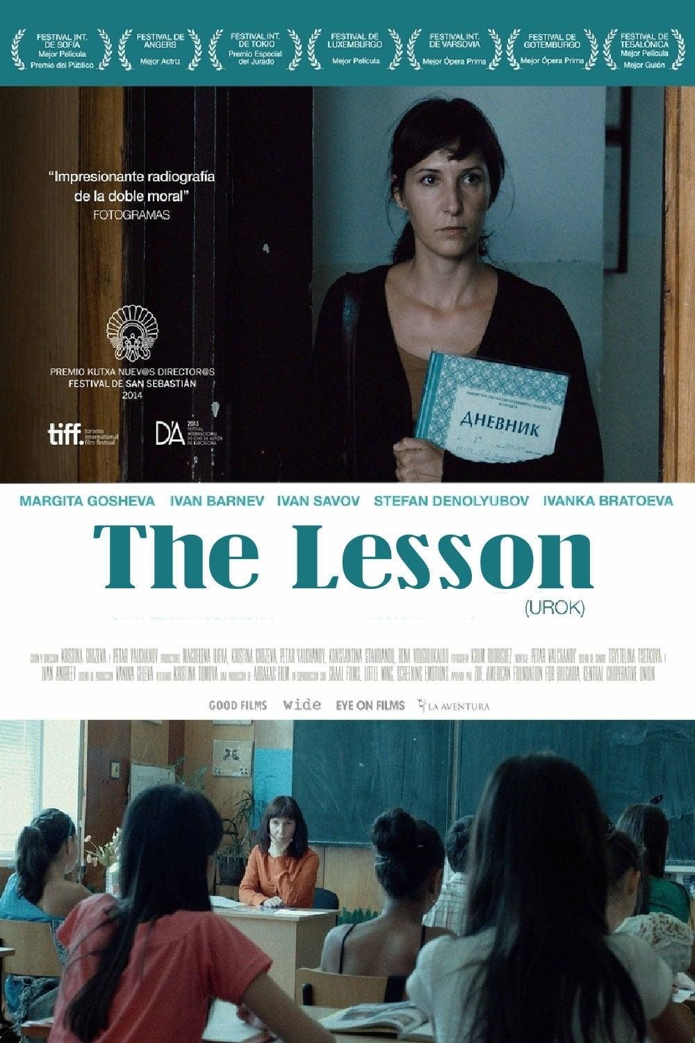 The Lesson poster