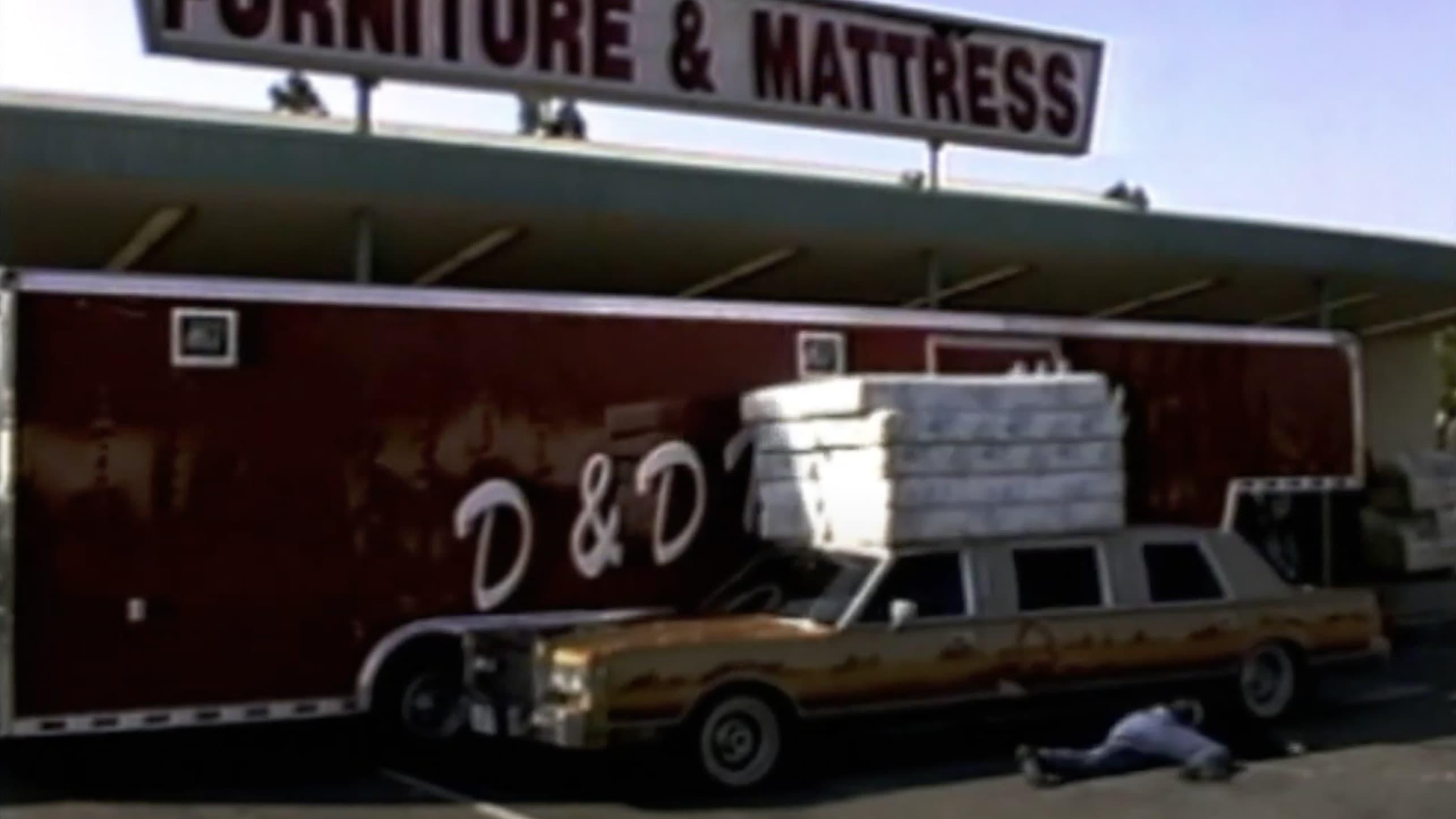 Mattress Man Commercial backdrop