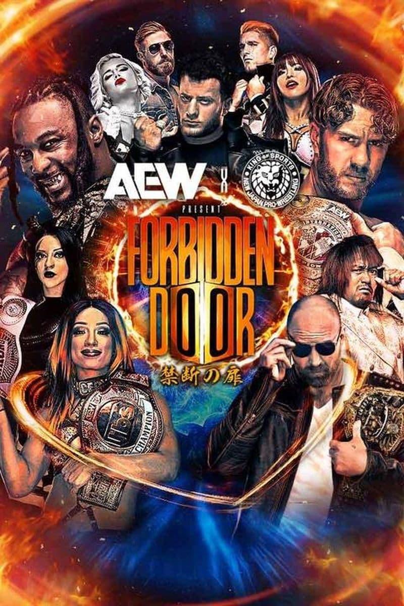 AEW x NJPW Present Forbidden Door poster