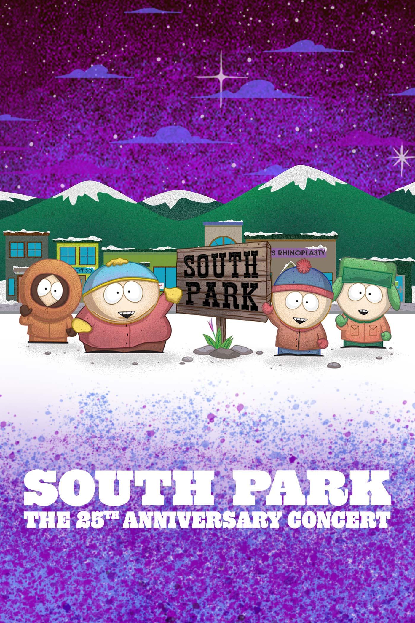 South Park: The 25th Anniversary Concert poster