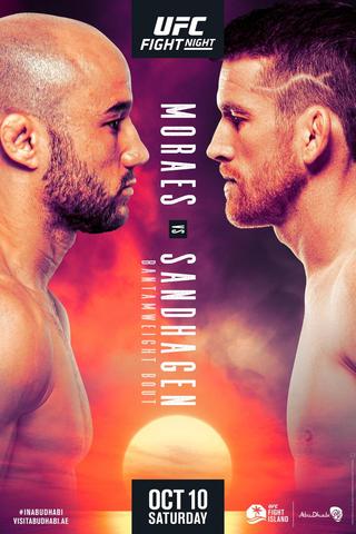 UFC Fight Night 179: Moraes vs. Sandhagen poster