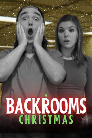 A Backrooms Christmas poster