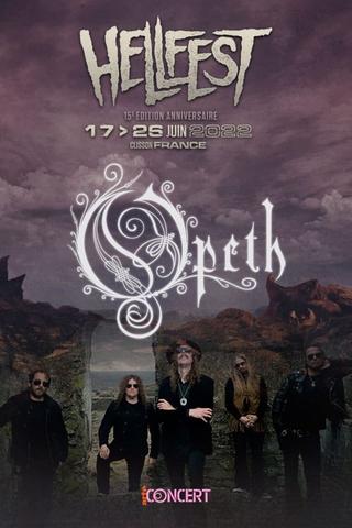 Opeth - Au Hellfest 2022 poster