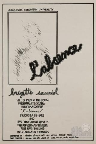 L'absence poster