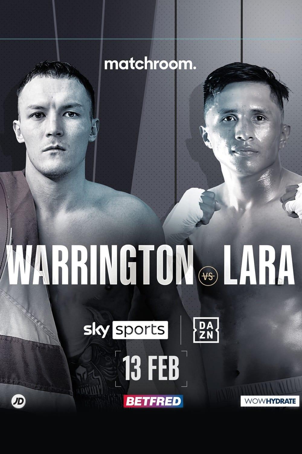 Josh Warrington vs. Mauricio Lara poster