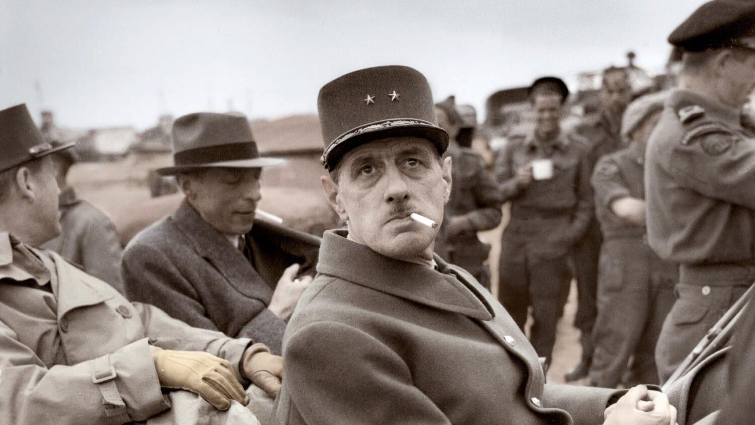 Yves de Gaulle backdrop