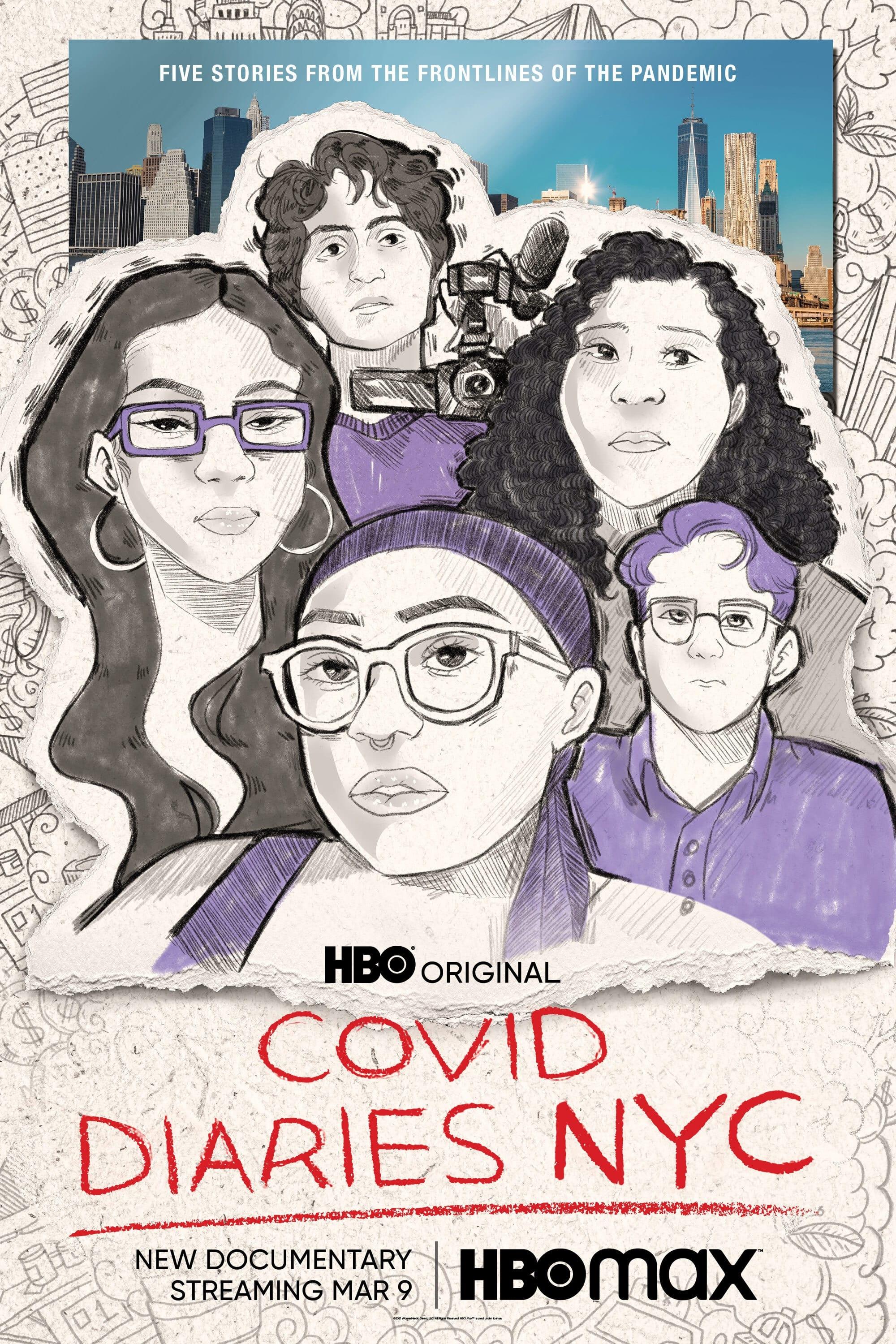 Covid Diaries NYC poster