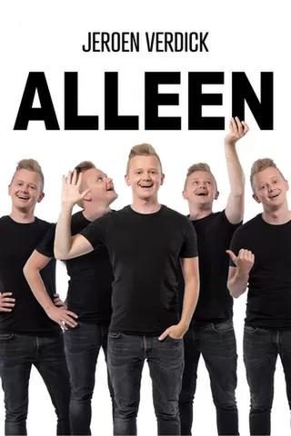 Jeroen Verdick: Alleen poster