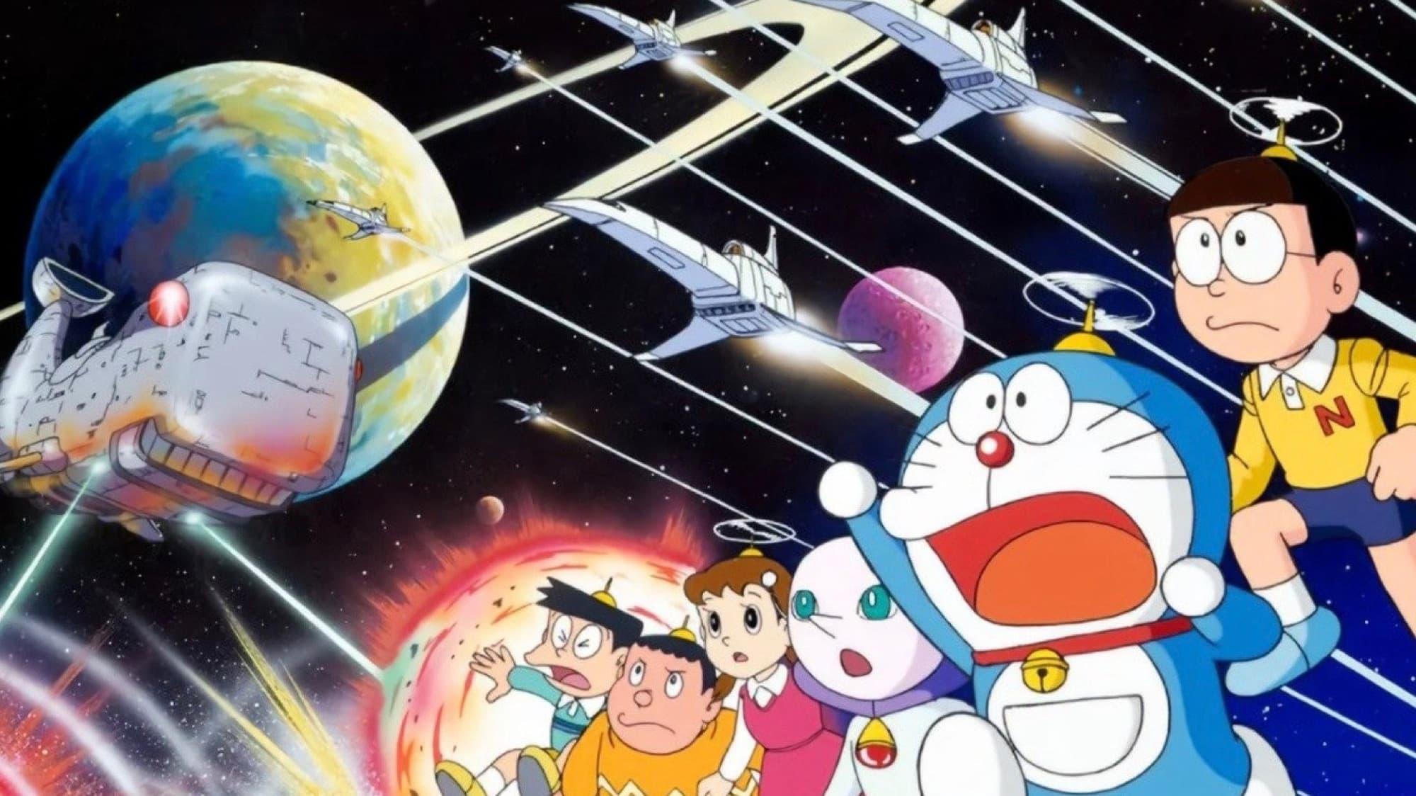 Doraemon: Nobita's Little Star Wars backdrop