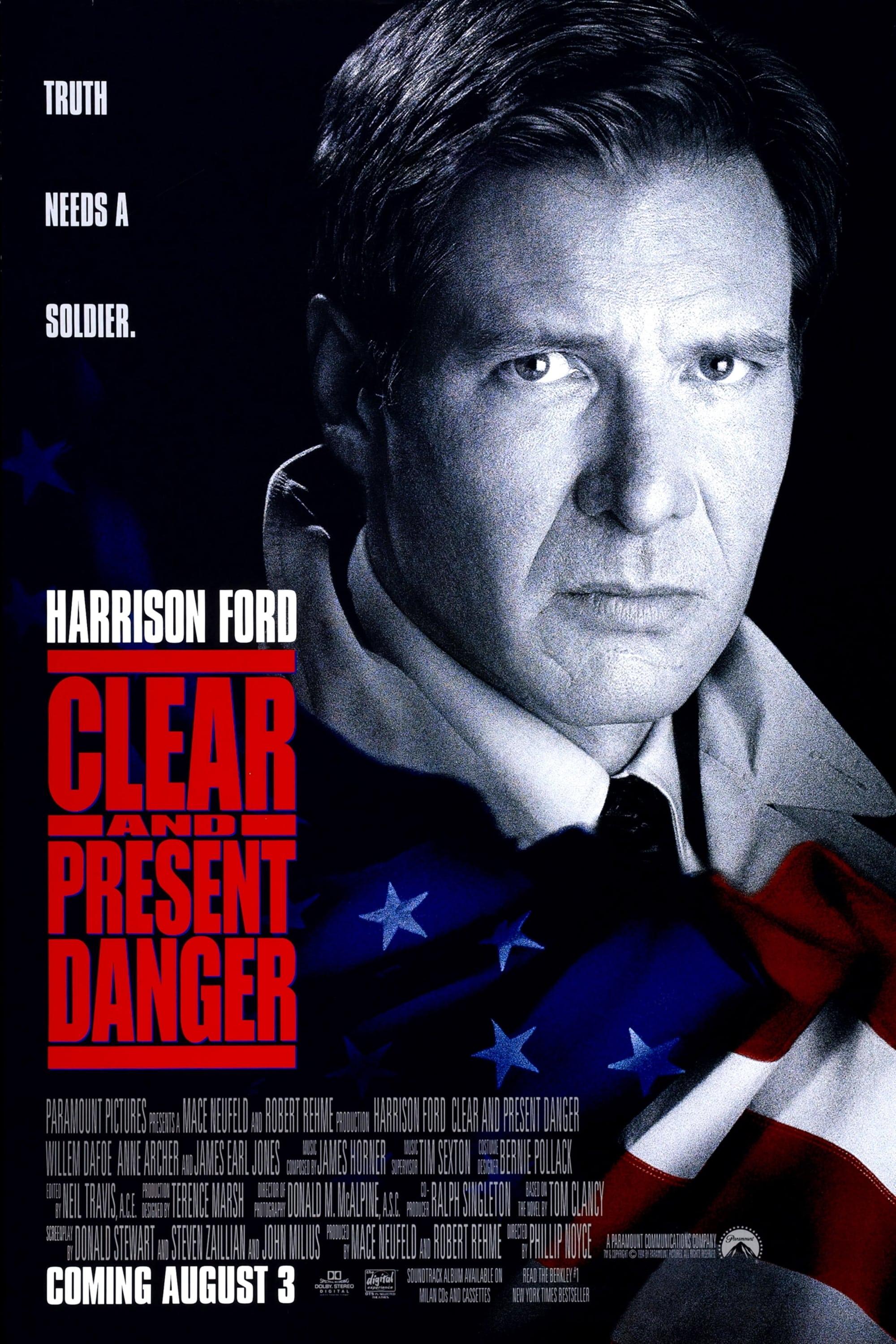 Clear and Present Danger poster