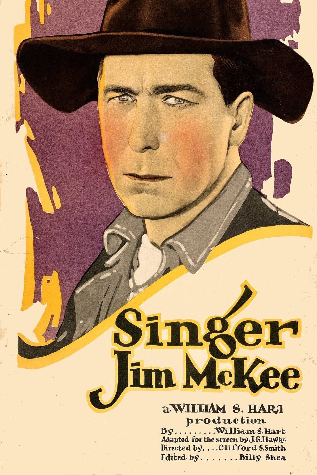 Singer Jim Mckee poster