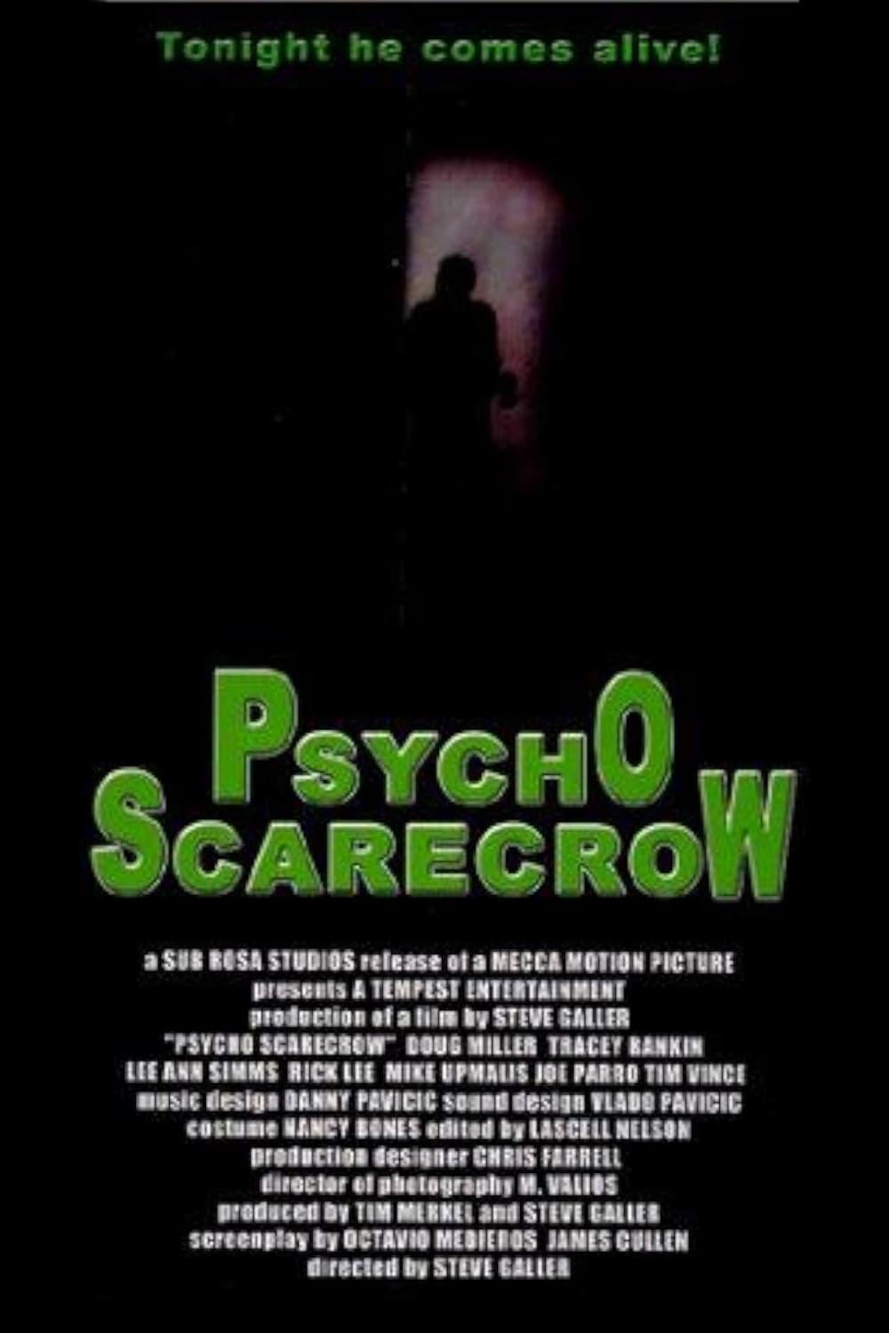 Psycho Scarecrow poster