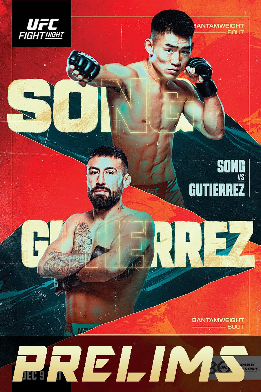 UFC Fight Night 233: Song vs. Gutierrez poster