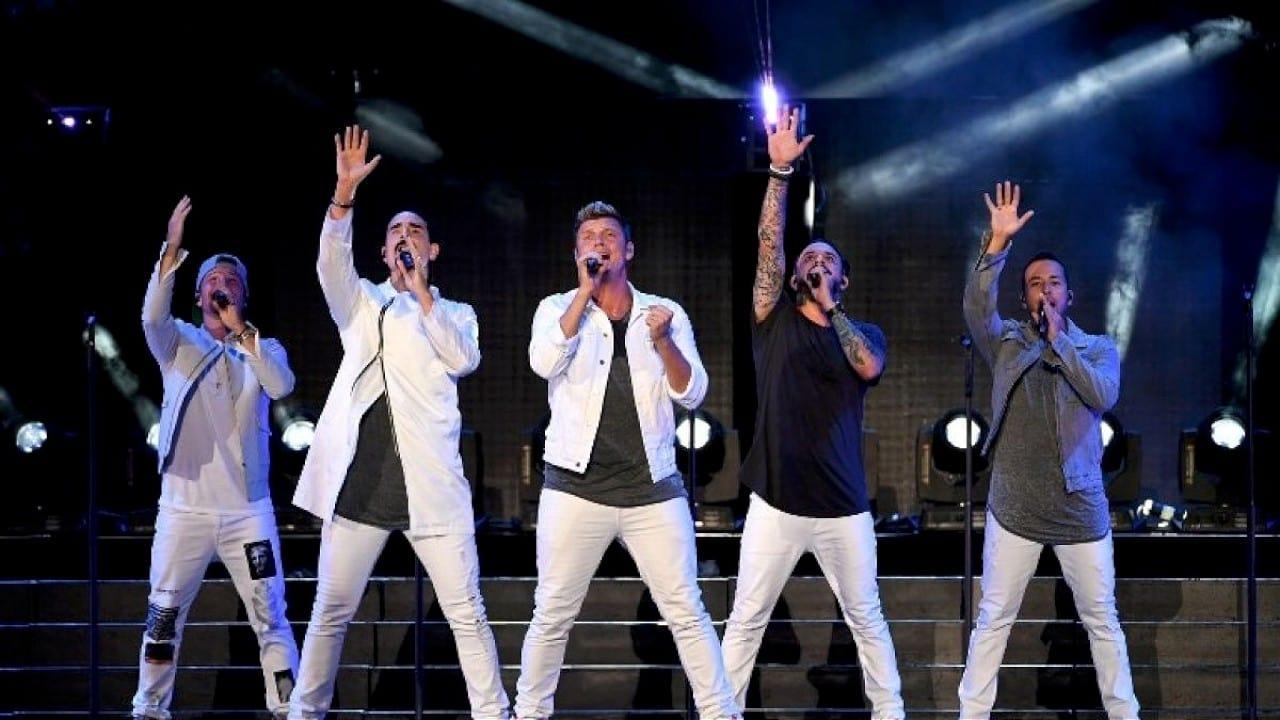 Backstreet Boys Festival de Viña del Mar backdrop