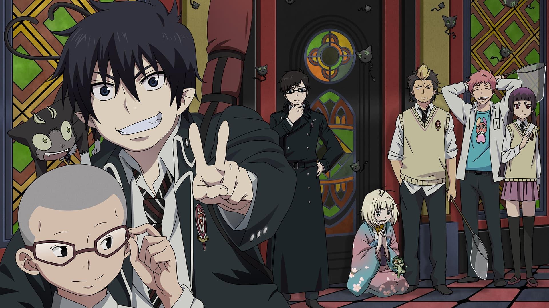 Blue Exorcist backdrop