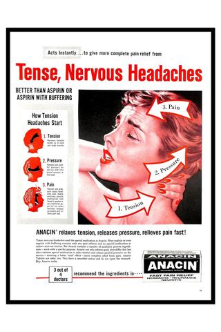 Fictitious Anacin Commercial poster