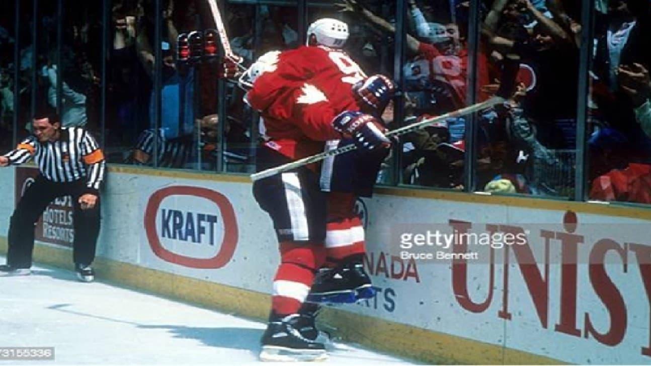 Mario, Mike & The Great Gretzky backdrop